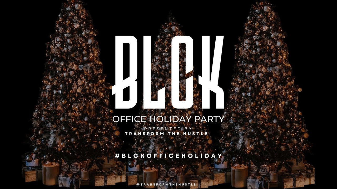 BLCK Office Holiday Party - Social Side Talk with Host Zayna Allen